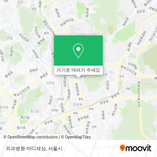 외과병원-마디세상 지도