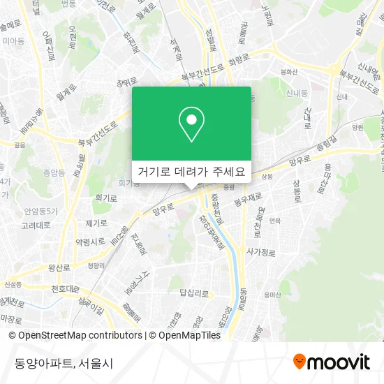 동양아파트 지도