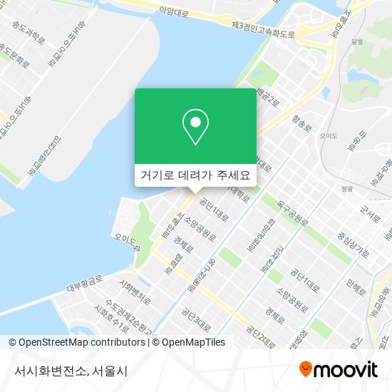 서시화변전소 지도