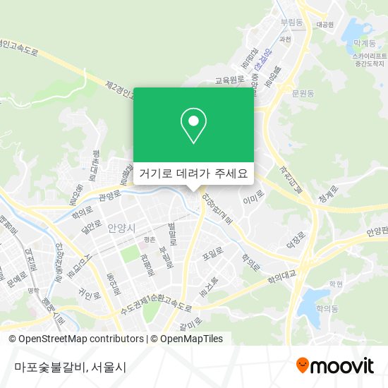 마포숯불갈비 지도