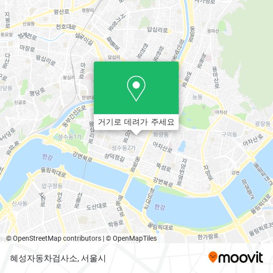 혜성자동차검사소 지도
