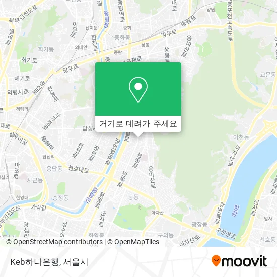 Keb하나은행 지도