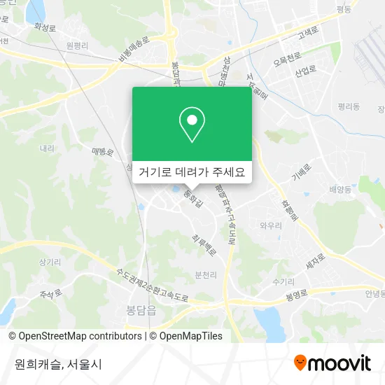 원희캐슬 지도