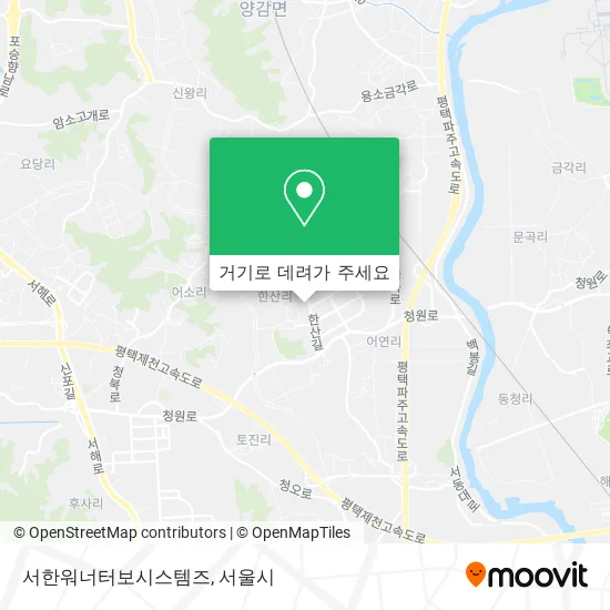 서한워너터보시스템즈 지도
