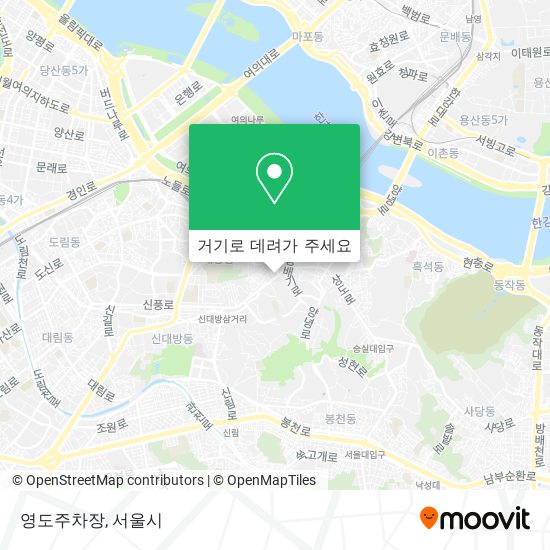 영도주차장 지도