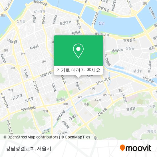 강남성결교회 지도