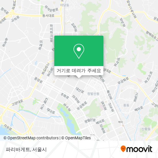 파리바게트 지도