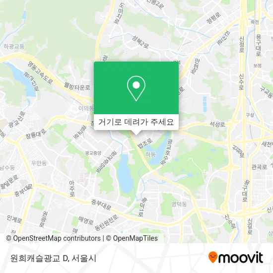 원희캐슬광교 D 지도