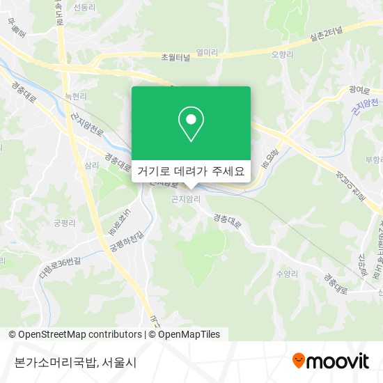 본가소머리국밥 지도