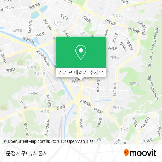 문정지구대 지도