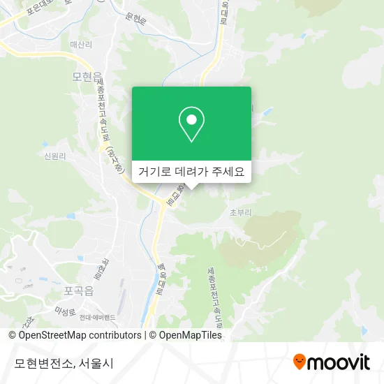 모현변전소 지도