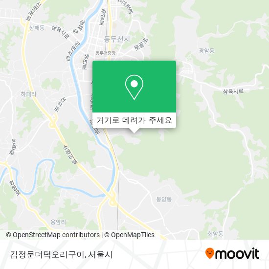 김정문더덕오리구이 지도