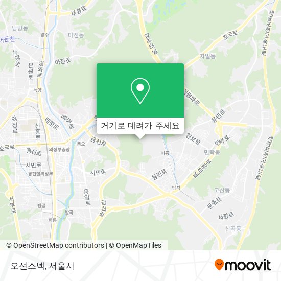 오션스넥 지도