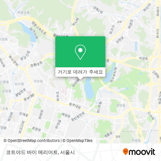 코트야드 바이 메리어트 지도