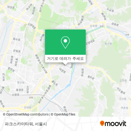 파크스카이타워 지도