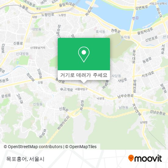 목포홍어 지도