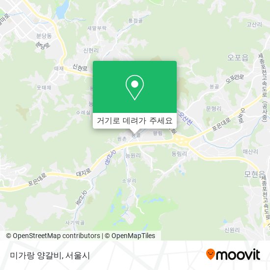 미가랑 양갈비 지도