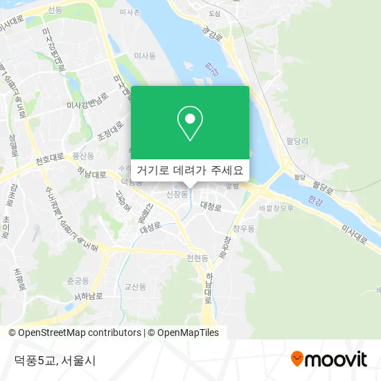 덕풍5교 지도