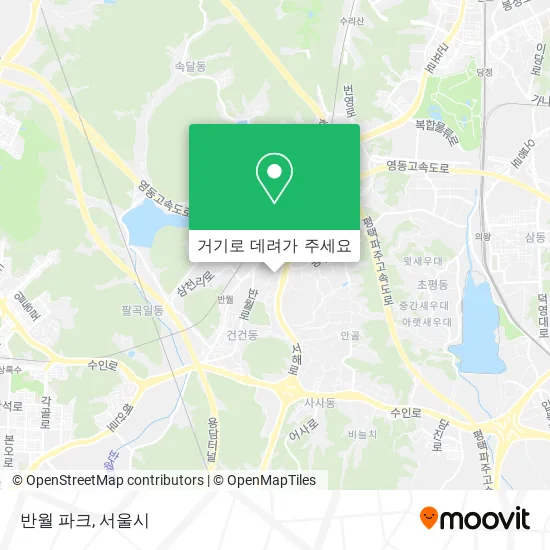 반월 파크 지도