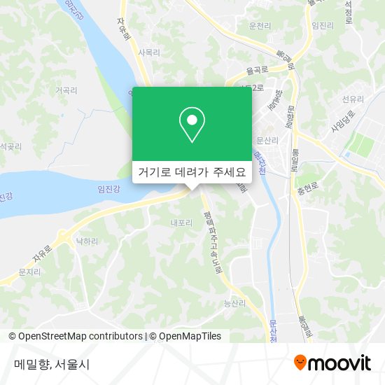 메밀향 지도