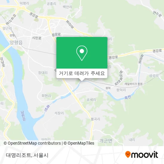 대명리조트 지도