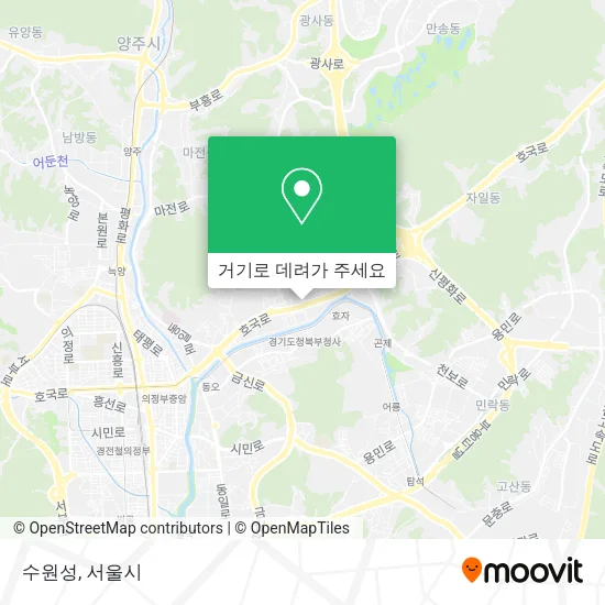 수원성 지도