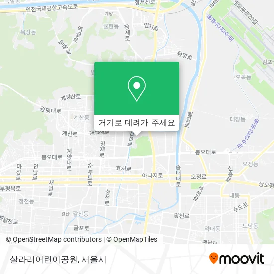 살라리어린이공원 지도