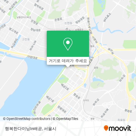 행복한다이닝In배곧 지도