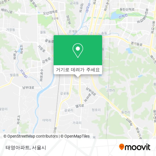 태영아파트 지도