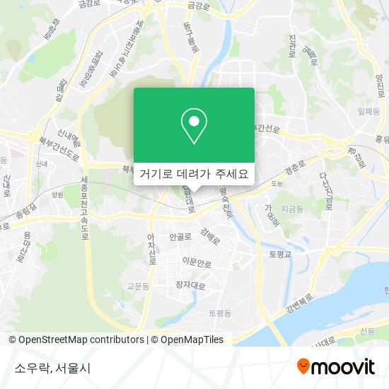소우락 지도