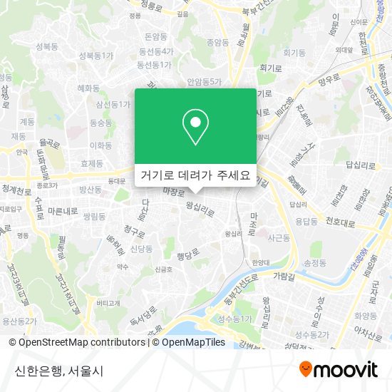 신한은행 지도