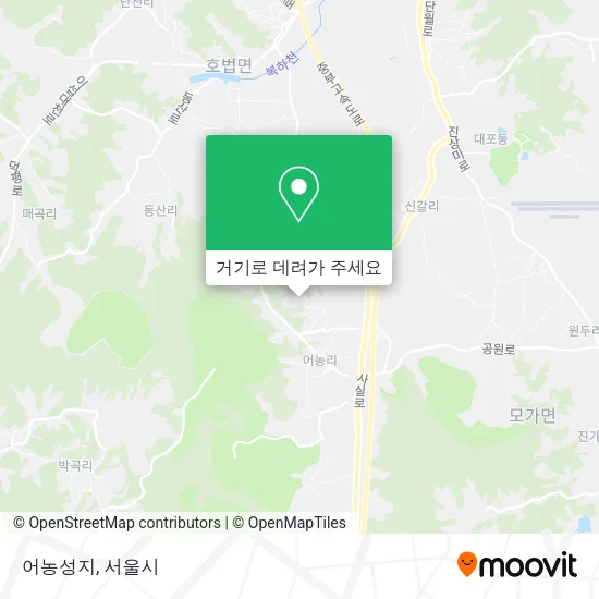 어농성지 지도