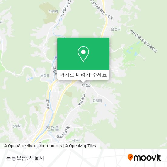 돈통보쌈 지도