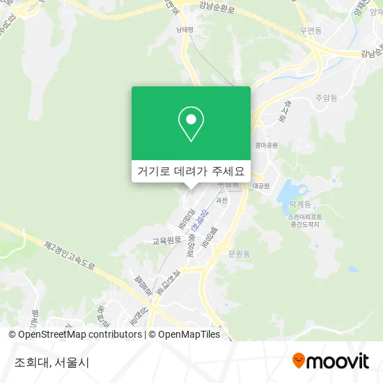 조회대 지도