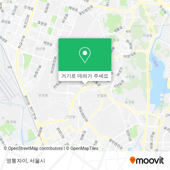 영통자이 지도