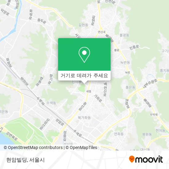 현암빌딩 지도