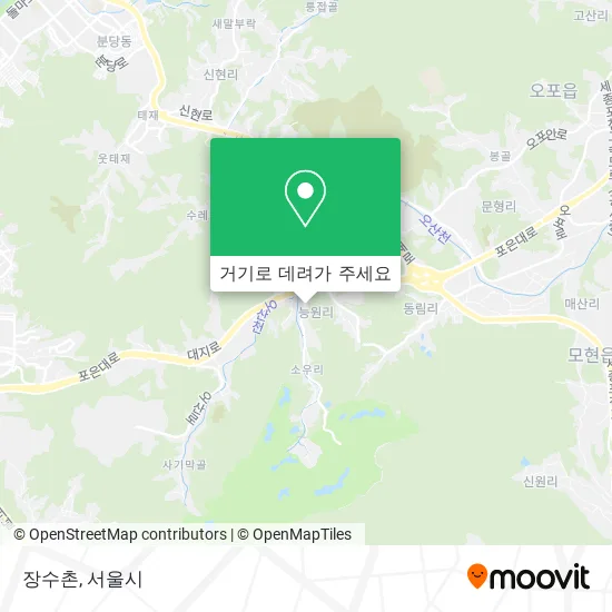 장수촌 지도