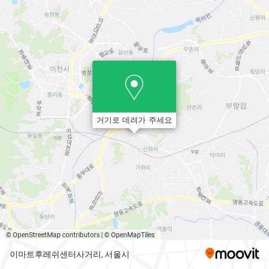 이마트후레쉬센터사거리 지도