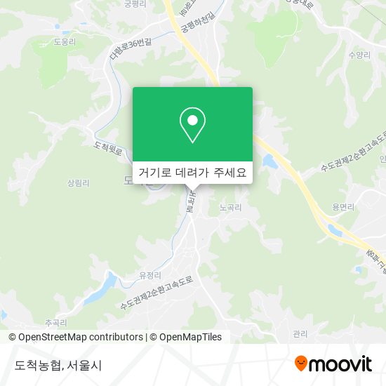 도척농협 지도