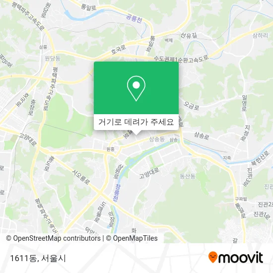 1611동 지도