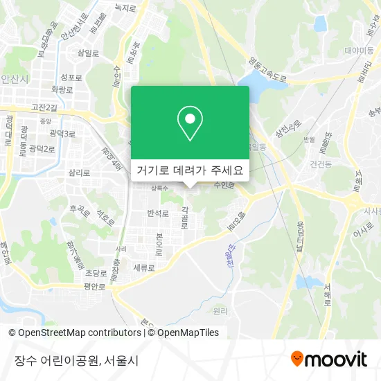 장수 어린이공원 지도