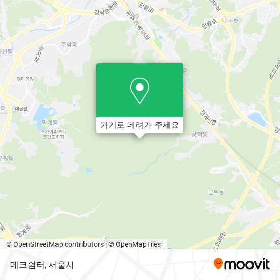 데크쉼터 지도