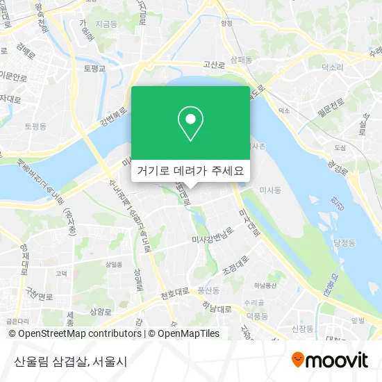 산울림 삼겹살 지도