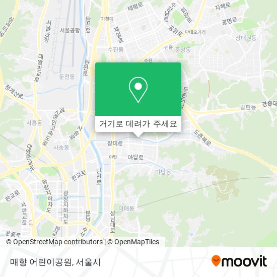 매향 어린이공원 지도