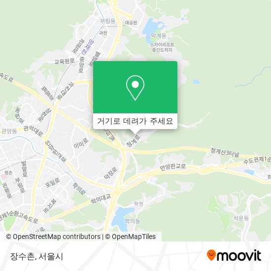 장수촌 지도