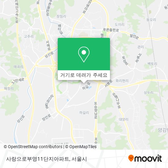 사랑으로부영11단지아파트 지도