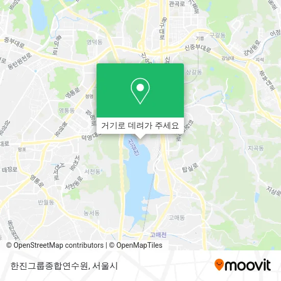 한진그룹종합연수원 지도