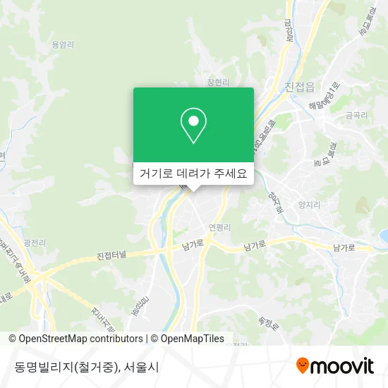 동명빌리지(철거중) 지도