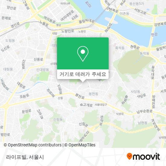 라이프빌 지도