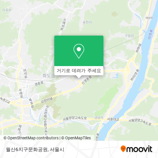 월산6지구문화공원 지도